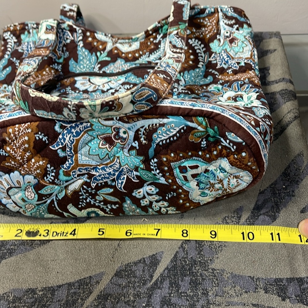 Vera Bradley Java Blue Shoulder Purse - image 6